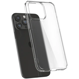 Чехол Spigen Ultra Hyibrid для iPhone 15 Pro (ACS06707) Crystal Clear