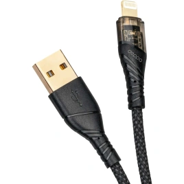 Кабель Deppa USB-A/Lightning 1m Black (72501)