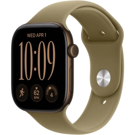 Смарт-часы Apple Watch Series 12 42mm Dark Bronze Aluminum Case with Olive Sport Band M/L