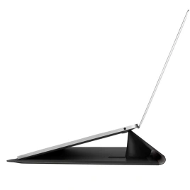 Чехол-подставка Uniq OSLO Laptop Sleeve для ноутбуков 14 Jet Black