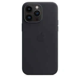 Кожаный чехол Apple MagSafe для iPhone 14 Pro Midnight