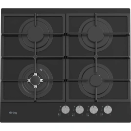 Газовая варочная панель Korting HGG 6722 CTN Black