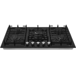 Газовая варочная панель Korting HGG 9835 CTN Black