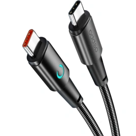 Кабель Deppa USB-C/USB-C 1,5m Black (72524)