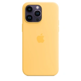 Силиконовый чехол Apple MagSafe для iPhone 14 Pro Sunglow