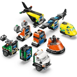 Конструктор LEGO City Airplane, Truck and Hovercraft Remix 60505