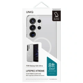 Чехол Uniq Life Pro Xtreme Case with MagClick для Samsung S26 Ultra Clear (GS26UHYB-LPRXMCCLR)