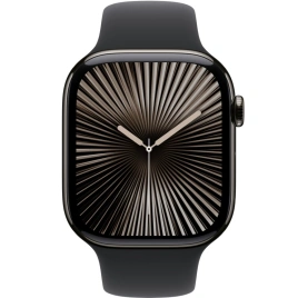 Ремешок Apple Watch 46mm Black Sport Band XL (MXM53)