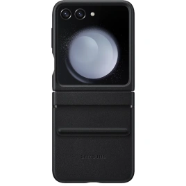Чехол Samsung Series для Galaxy Z Flip 5 Flap Eco-Leather Case Black