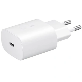 Сетевое зарядное устройство Samsung 25W USB-C EP-TA800 White