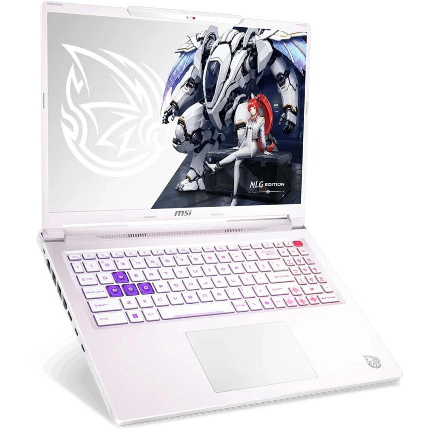 Ноутбук MSI Crosshair A16 HX MLG Edition E8WFK-090XRUY 16 IPS/R9-8940HX/16GB/1TB SSD (9S7-265L54-090) Stellar White фото 4