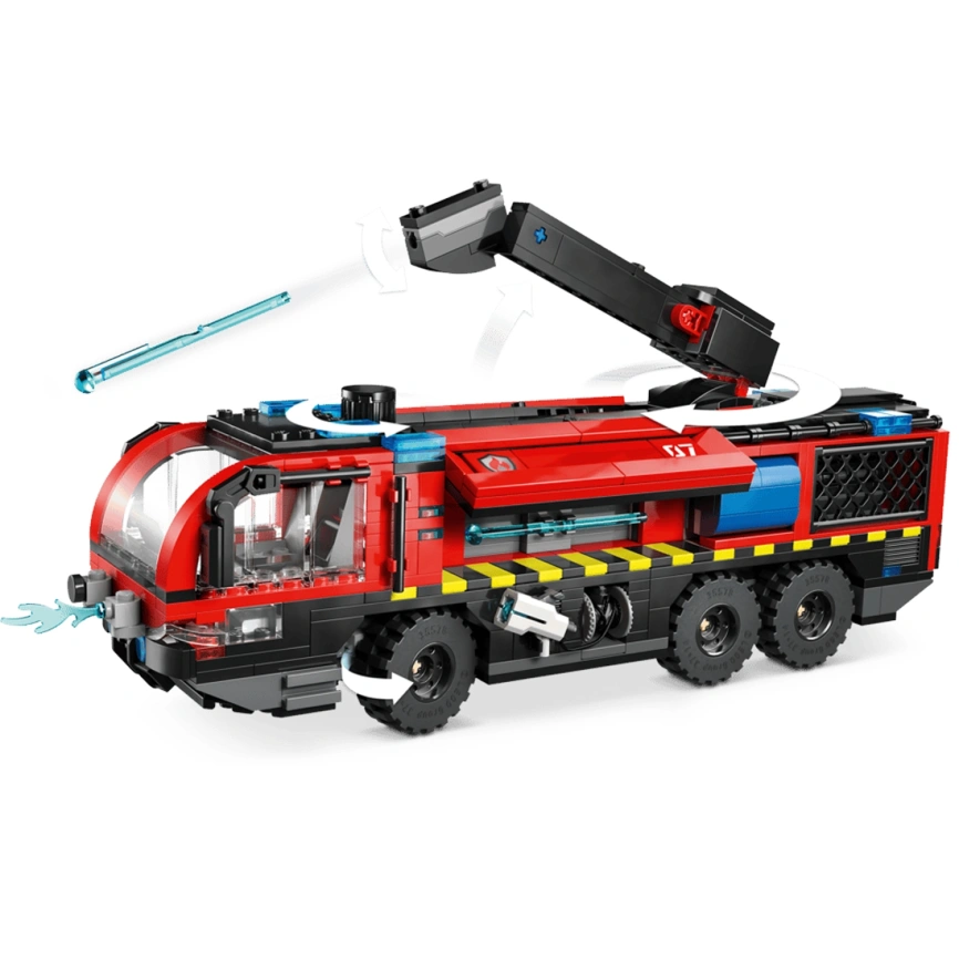 Конструктор LEGO City Airport Fire Truck 60499 фото 4