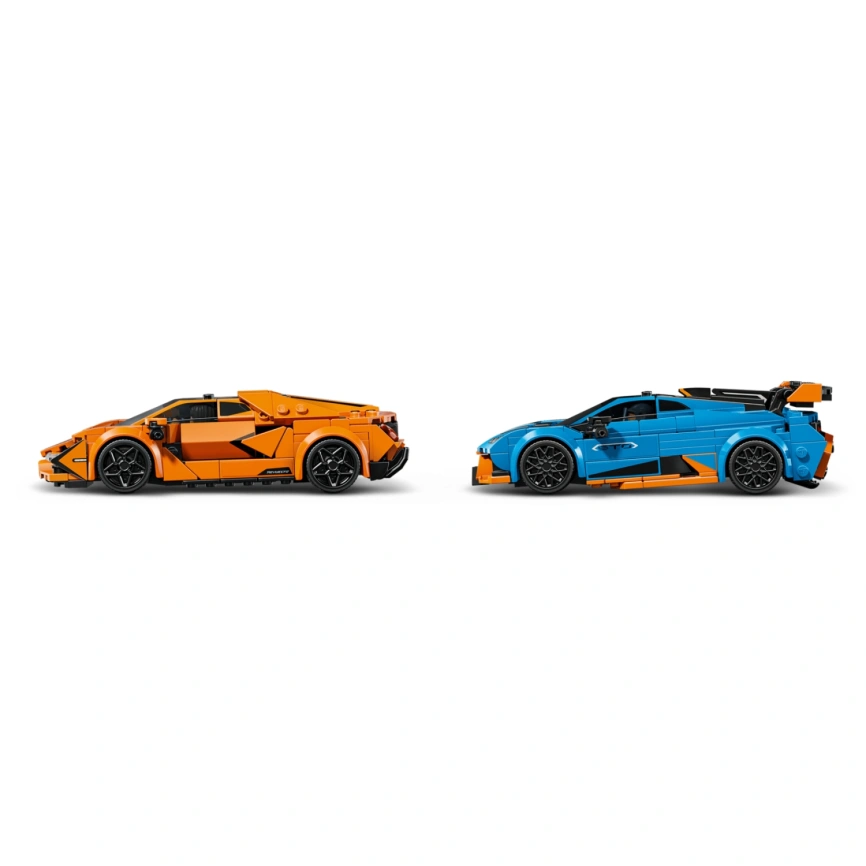 Конструктор LEGO Speed Champions Lamborghini Revuelto & Lamborghini Huracan STO 77238 фото 5