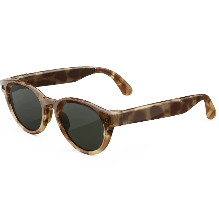 Умные очки Meta Nova Honey Tortoise Standard Clear to Graphite Green Transitions фото 1