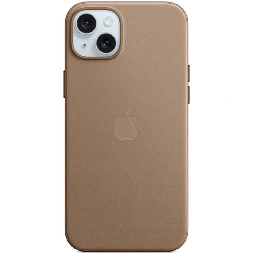 Чехол Apple FineWoven with MagSafe для iPhone 15 Plus Taupe фото 2