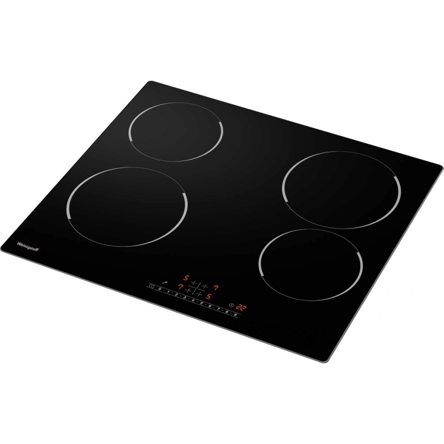Электрическая варочная панель Weissgauff HV 640 BS Black фото 4