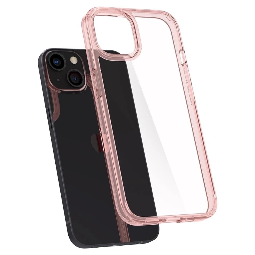 Чехол Spigen Ultra Hybrid для iPhone 13 Mini (ACS03320) Rose Crystal фото 1