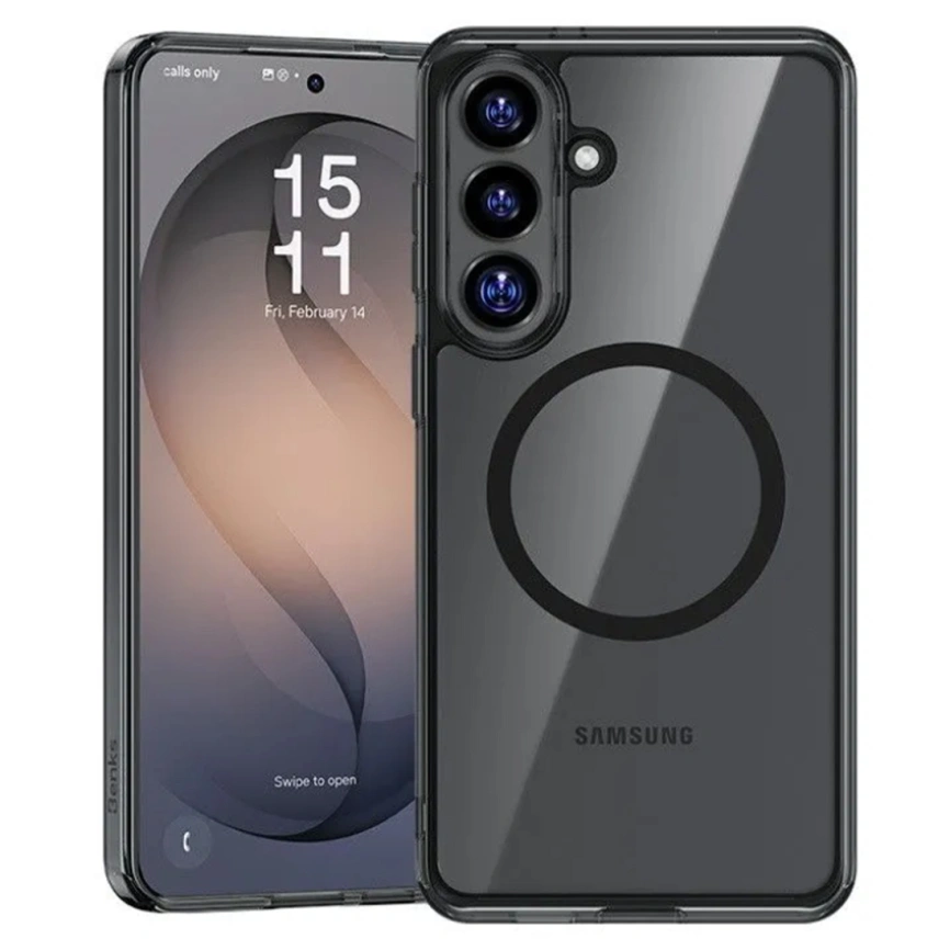 Чехол Benks Lucent Pro Magnetic Case для Samsung Galaxy S26 Plus Black фото 1
