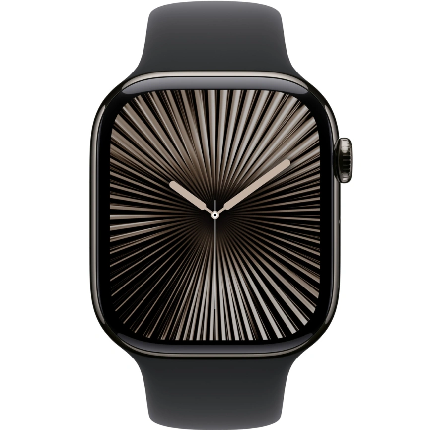 Ремешок Apple Watch 46mm Black Sport Band S/M фото 3