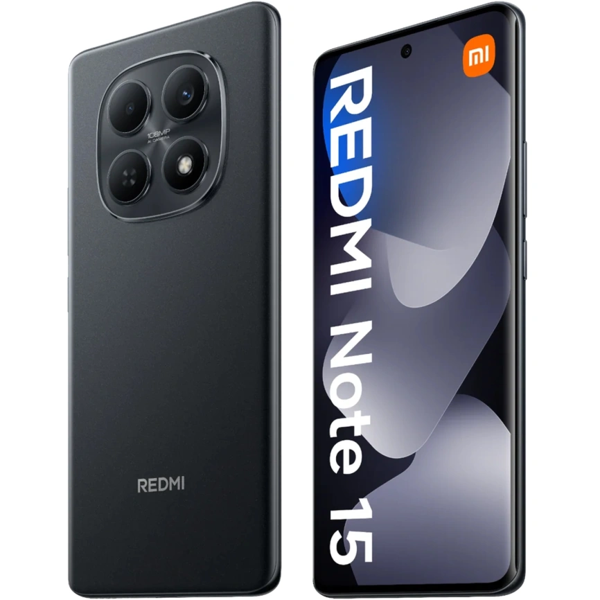 Смартфон Xiaomi Redmi Note 15 4G 12/256Gb Black Global Version фото 5