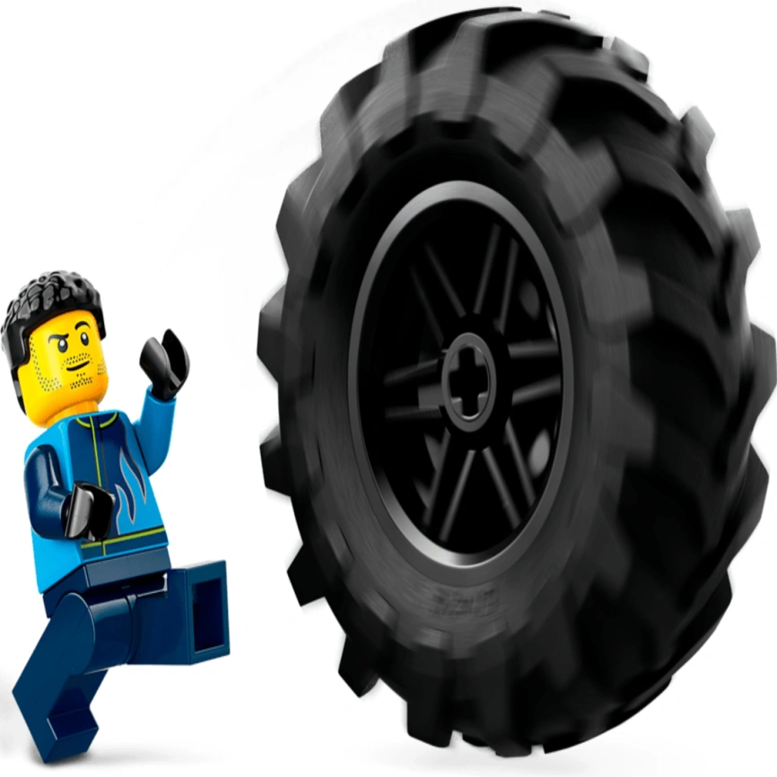 Конструктор LEGO City Blue Monster Truck 60402 фото 3