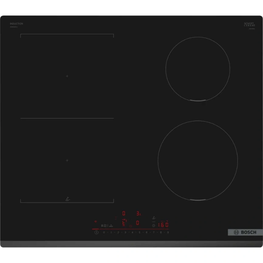 Индукционная варочная панель Bosch Serie 6 PVS631HC1E Black фото 1