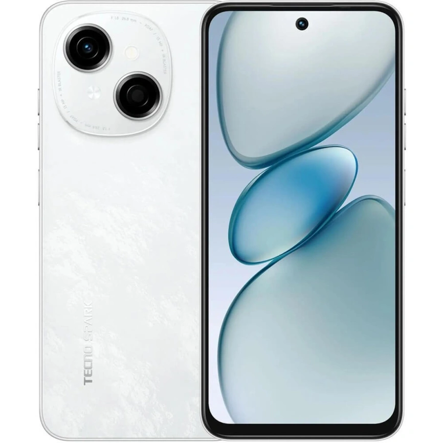 Смартфон Tecno Spark Go 1 4/128Gb Glittery White фото 1