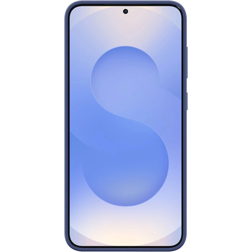 Чехол Samsung Silicone Case для Samsung Galaxy S25 Plus Blue фото 3