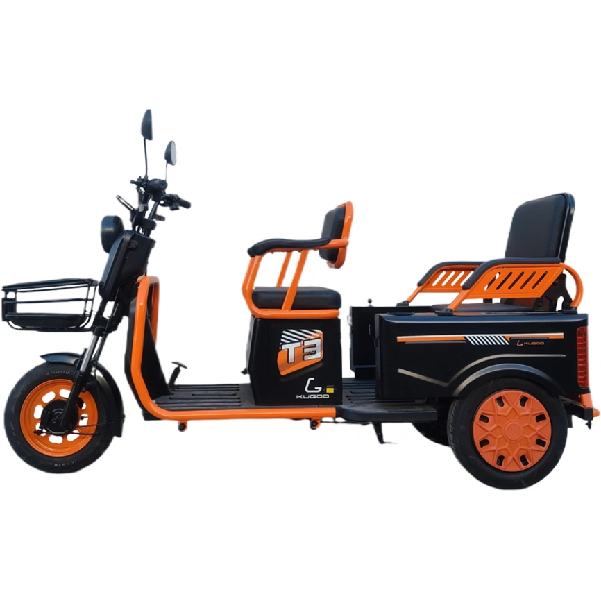 Электротрицикл Kugoo T3 Black фото 3