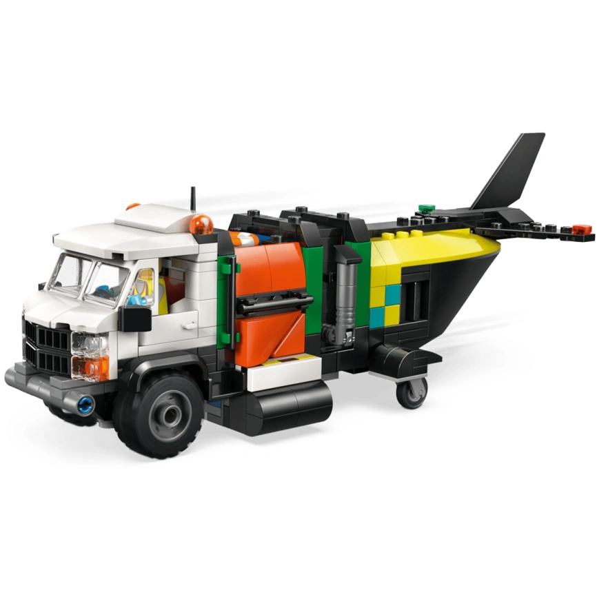 Конструктор LEGO City Airplane, Truck and Hovercraft Remix 60505 фото 4