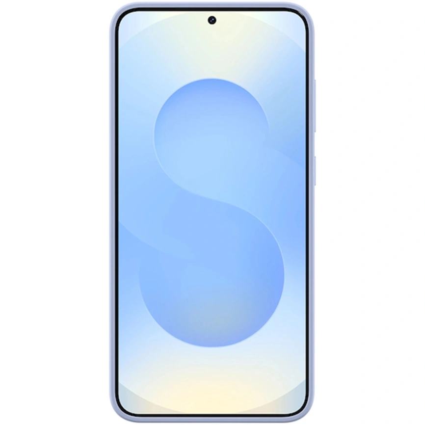 Чехол Samsung Silicone Case для Samsung Galaxy S25 Light Blue фото 5