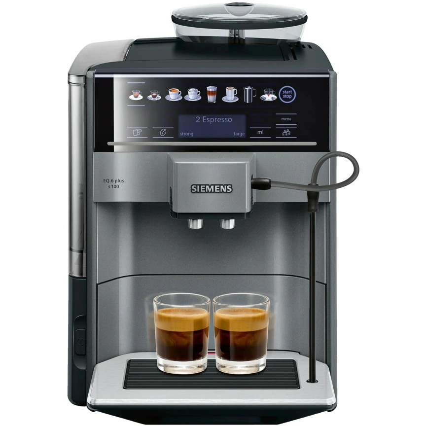 Кофемашина Siemens TE651209RW Gray фото 1