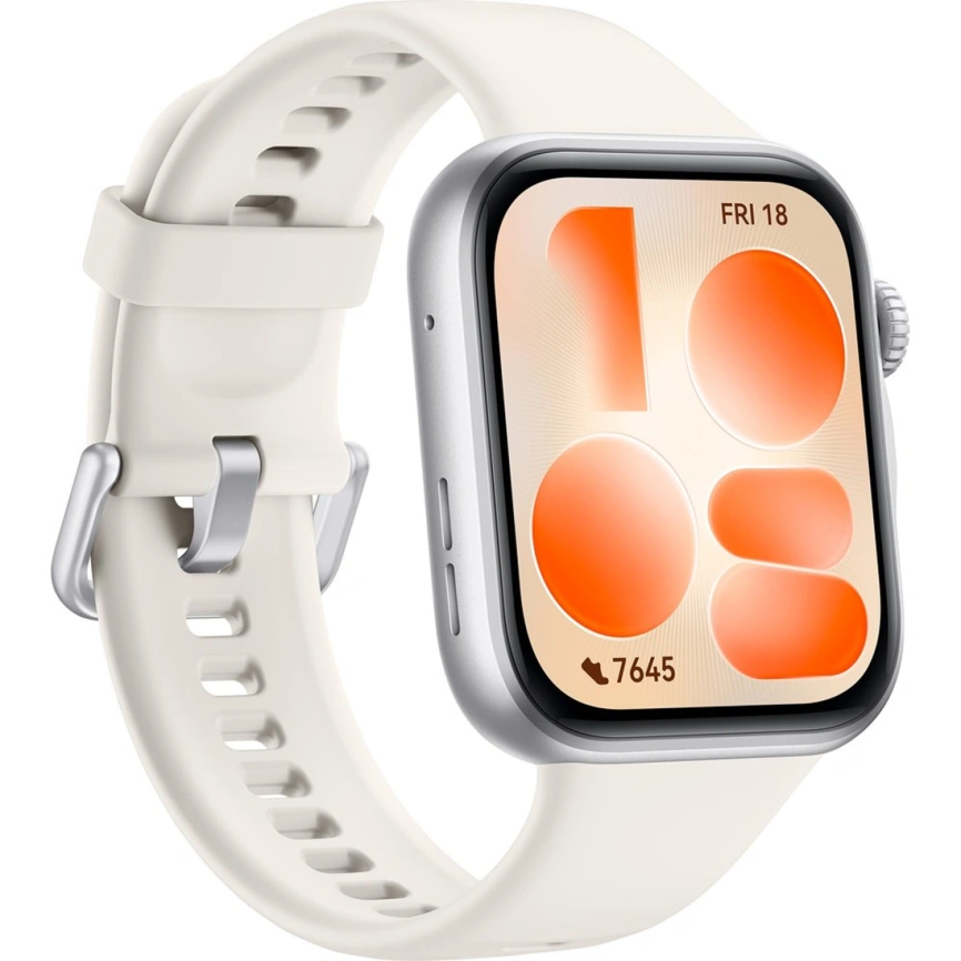 Смарт-часы Huawei Watch Fit 5 White Fluoroelastomer Strap/White (55020HUE) фото 3