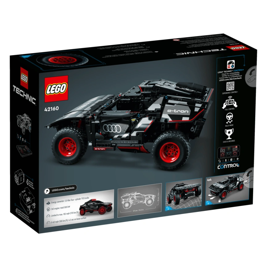 Конструктор LEGO Technic Audi RS Q e-tron 42160 фото 6