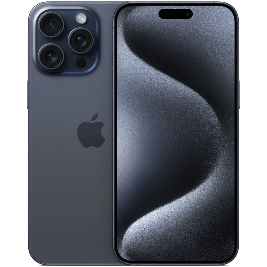 Смартфон Apple iPhone 15 Pro Max 1Tb Blue Titanium фото 1