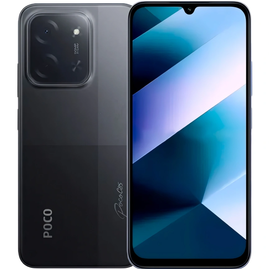 Смартфон Xiaomi Poco C85 6/128Gb Black EAC фото 1