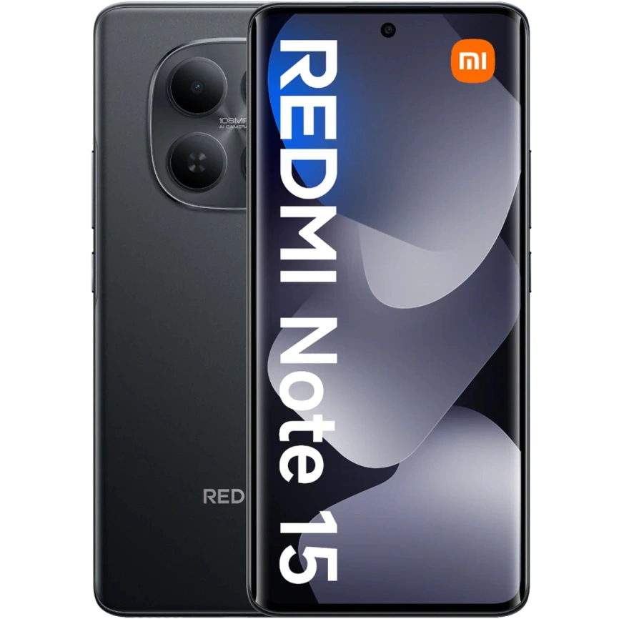 Смартфон Xiaomi Redmi Note 15 4G 12/256Gb Black Global Version фото 1