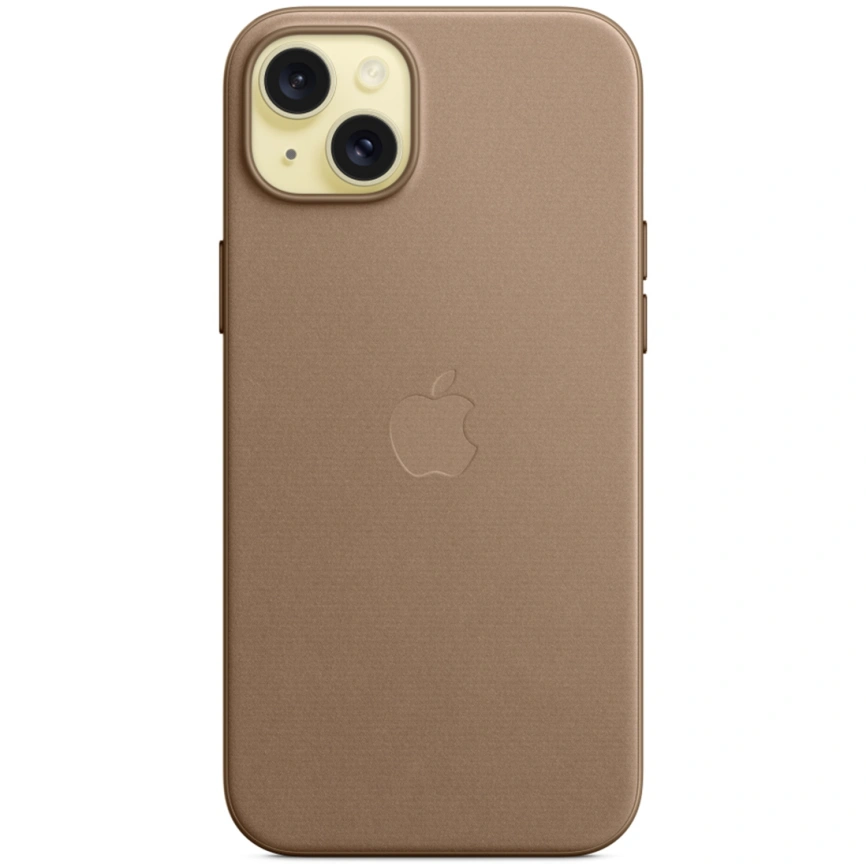 Чехол Apple FineWoven with MagSafe для iPhone 15 Plus Taupe фото 1
