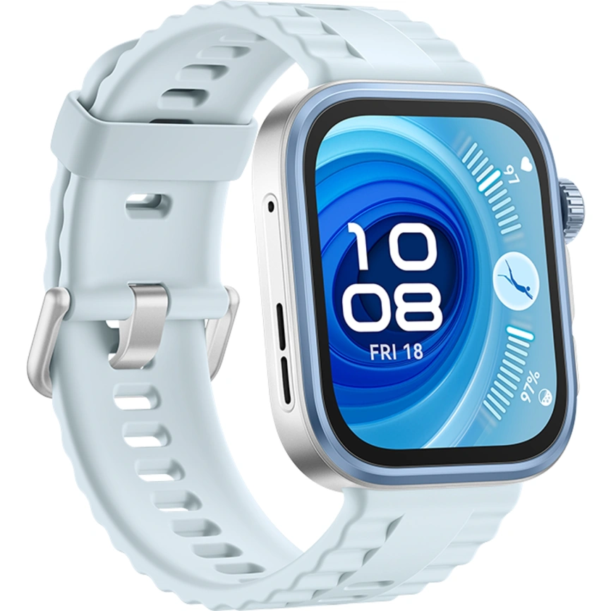 Смарт-часы Huawei Watch Fit 4 Pro Blue Fluoroelastomer (55020FAH) фото 4