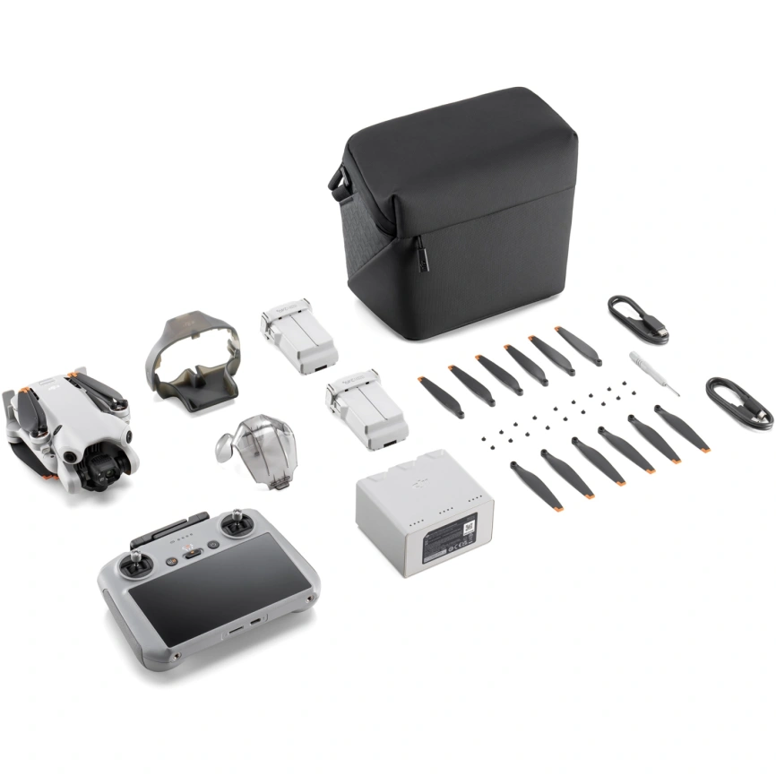 Квадрокоптер DJI Mini 4 Pro Fly More Combo (DJI RC 2) фото 1