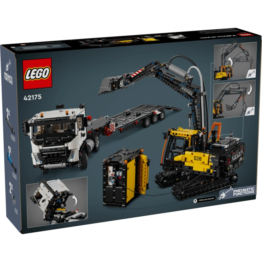 Конструктор LEGO Technic Volvo FMX Truck & Excavator 42175 фото 8