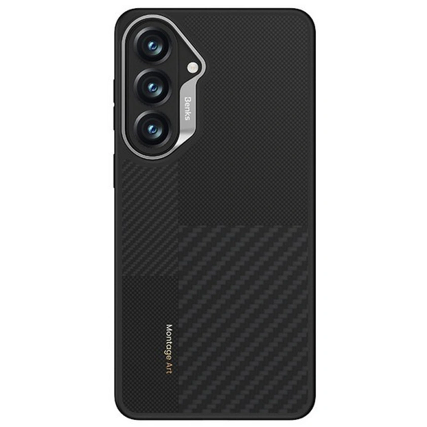 Чехол Benks ArmorPro Kevlar Montage для Samsung Galaxy S26 Black фото 2