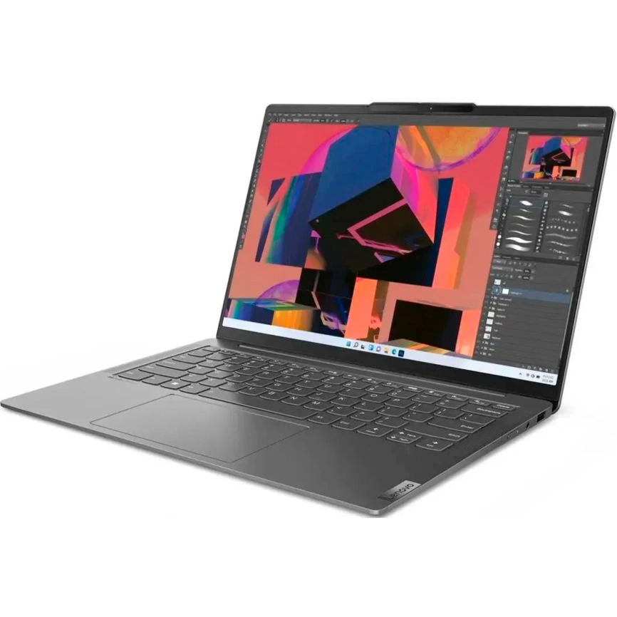 Ноутбук Lenovo Yoga Slim 6 14IRH8 14 WUXGA OLED/ i7-13700H/16Gb/512Gb SSD (83E0001XRK) Storm Grey фото 3