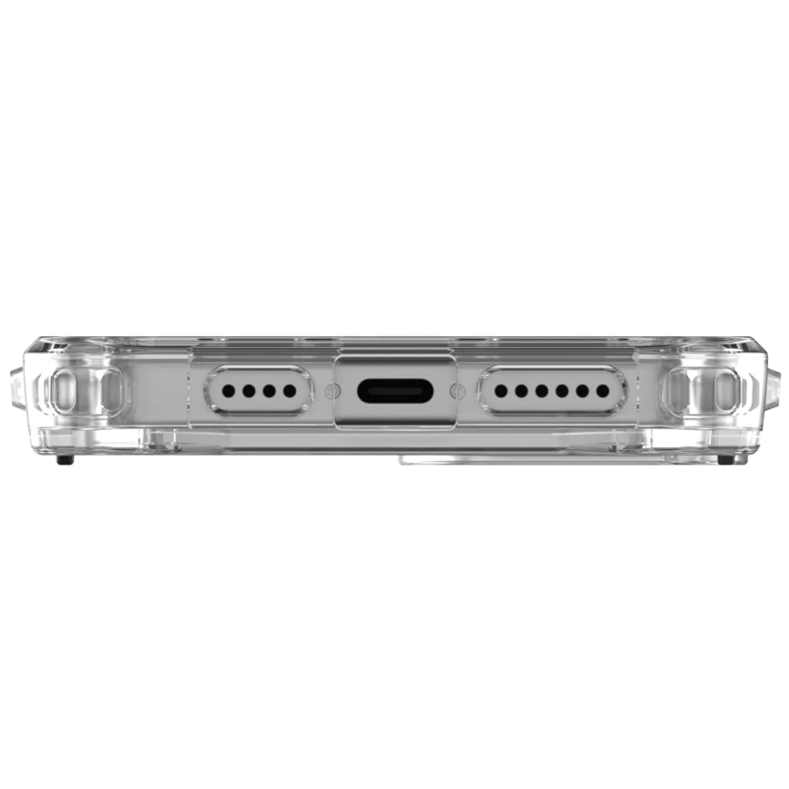 Чехол UAG с поддержкой MagSafe Plyo для iPhone 15 Plus Ice/Silver (114314114333) фото 4