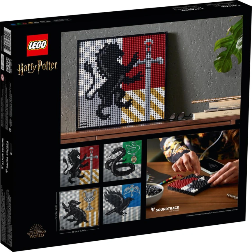 Конструктор LEGO Art Harry Potter Hogwarts Crest 31201 фото 3