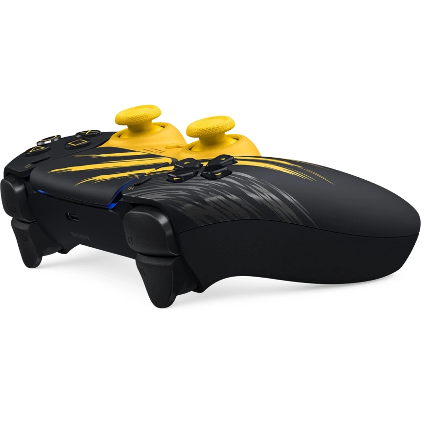 Джойстик беспроводной Sony DualSense для PS5 Marvel's Wolverine Yellow Limited Edition фото 2