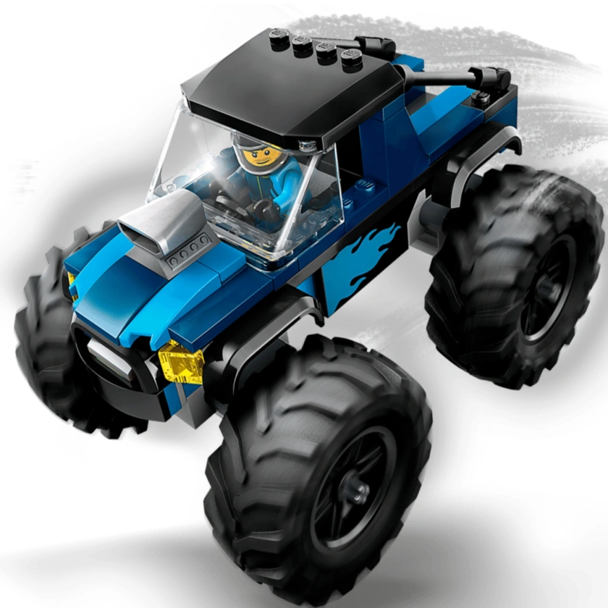 Конструктор LEGO City Blue Monster Truck 60402 фото 2
