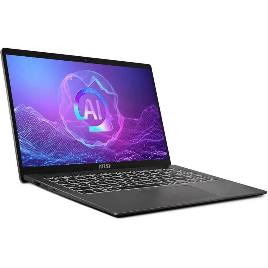 Ноутбук MSI Modern A15 AI+ F3HMG-040XRU 15.6 IPS/R5 AI 330/16GB/512GB SSD (9S7-15SK21-040) Platinum Gray фото 4