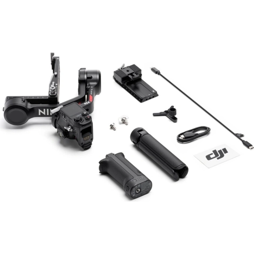 Электрический стабилизатор DJI RS 4 Black фото 2