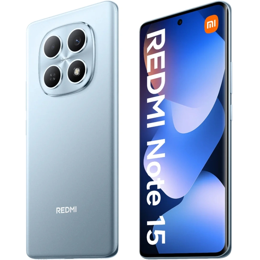 Смартфон Xiaomi Redmi Note 15 4G 8/256Gb Glacier Blue Global Version фото 5